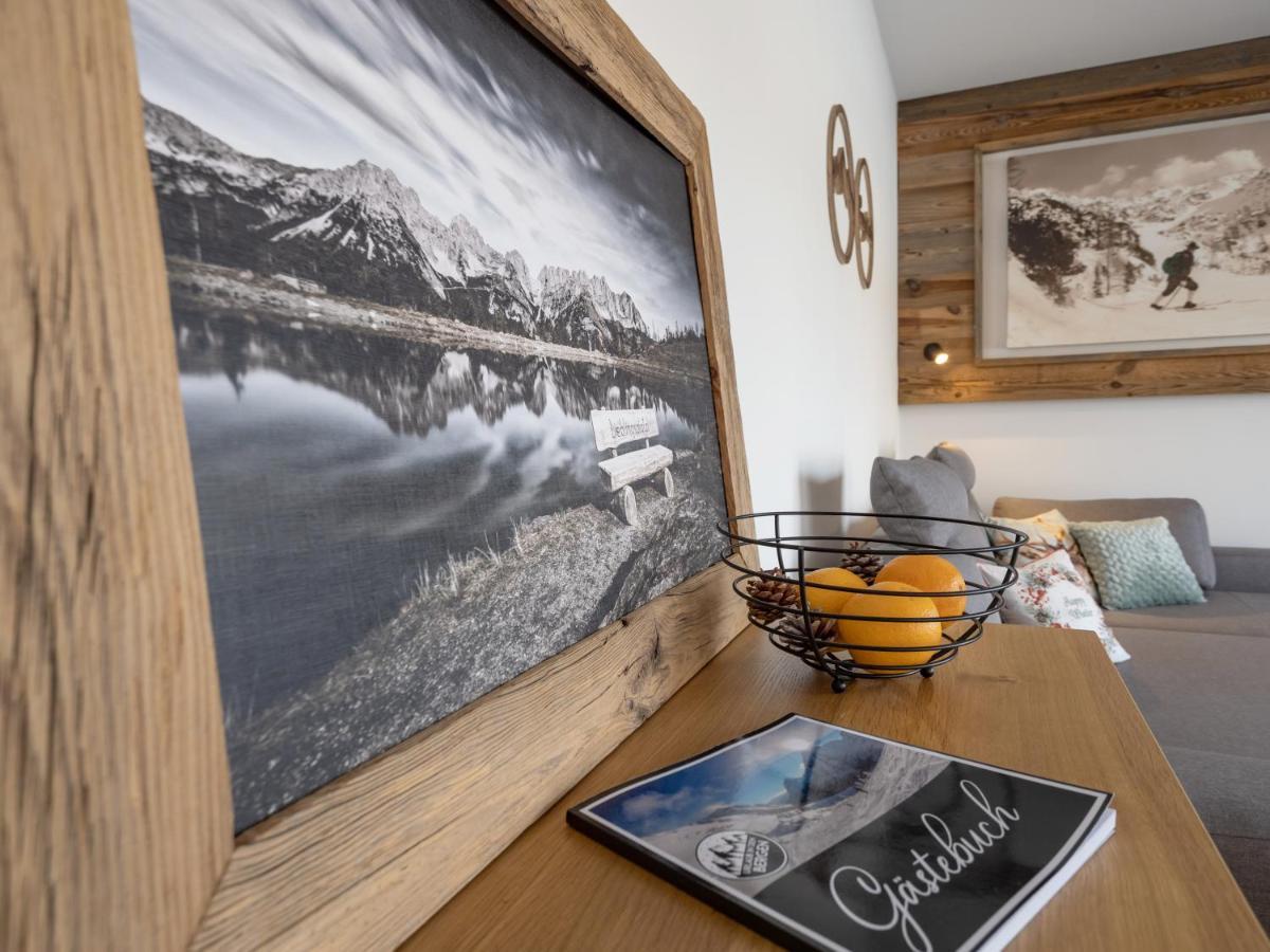 Ferienwohnung Tirolglück mit großem Garten Sankt Johann in Tirol Exterior foto