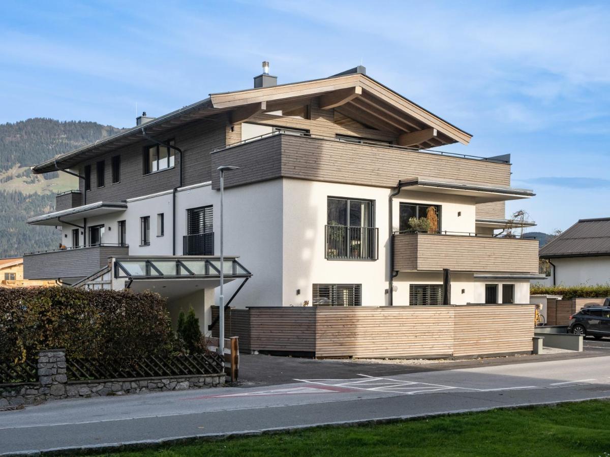 Ferienwohnung Tirolglück mit großem Garten Sankt Johann in Tirol Exterior foto
